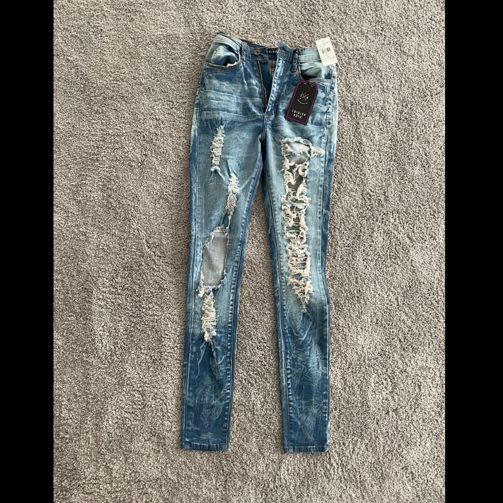 Fashion Nova Distressed Jeans
